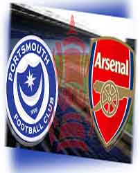 portsmouth vs arsenal